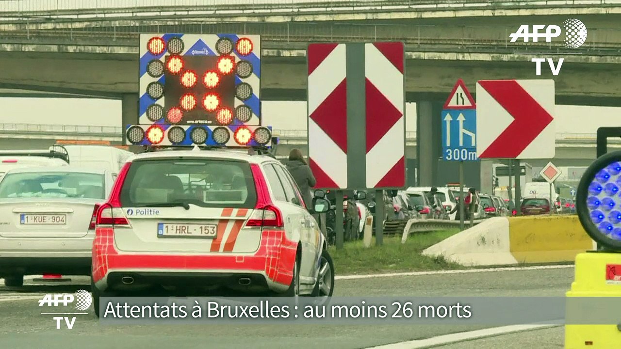 Explosions/Bruxelles: les passagers de l'aéroport évacués en bus