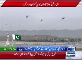23 March 2016 - Pakistan Day 2016  - Helicopter Prade - Youm e Pakistan 2016