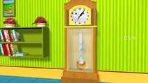 Hickory dickory Dock Nursery Rhyme - 3D Animation English Rhymes & Songs for children - Hindi Urdu Famous Nursery Rhymes for kids-Ten best Nursery Rhymes-English Phonic Songs-ABC Songs For children-Animated Alphabet Poems for Kids-Baby HD cartoons-Best Le