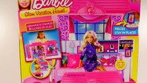 Barbie Glam Vacation House with Disneys Frozen Elsa and Princess Anna Dolls Play Doh Gift
