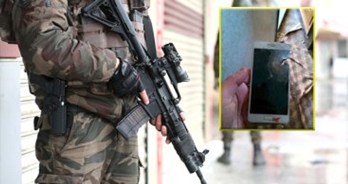 Özel Harekatçının Hayatını Cep Telefonu Kurtardı