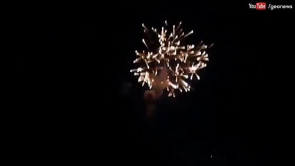 Pakistan Day Stunning Firework at Lahore 23rd March 2016