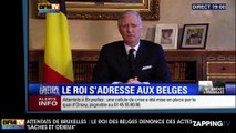 Attentats de Bruxelles : Le roi des Belges dénonce des actes 