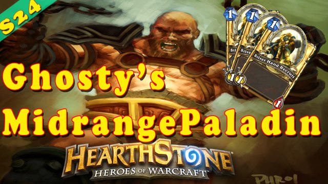 Hearthstone | Ghosty's Quartermaster Midrange Paladin Deck & Decklist | Constructed | Top200 Legend