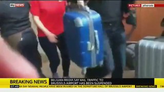 Brussels Attack - Inside The Airport After Bombings (22-03-2016)