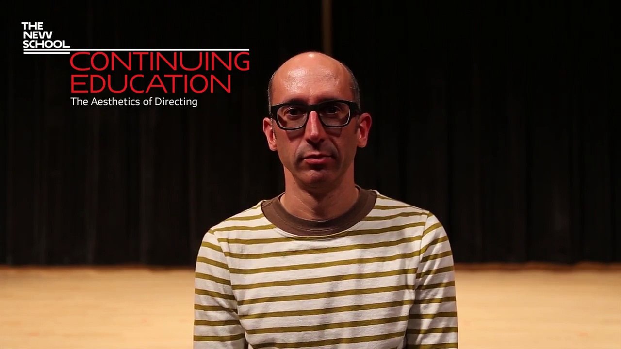 The Aesthetics of Directing | Media, Film and Technology at The New School Continuing Educ