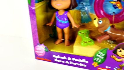 Splash & Paddle Dora The Explorer Perrito Swimming - Play Doh, Hello Kitty, Peppa Pig Epis