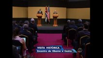 Barack Obama e Raúl Castro discutem assuntos históricos em Cuba