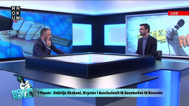 Rrokum Roll: Zekirija Shabani, Kryetar i Asociacionit të Gazetarëve të Kosovës
