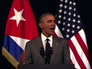 Obama dit aux Cubains qu'ils devraient pouvoir s'exprimer sans crainte
