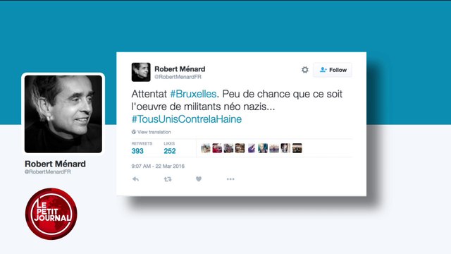 La récupération politique des attentats à Bruxelles - Le Petit Journal du 22/03 - CANAL +