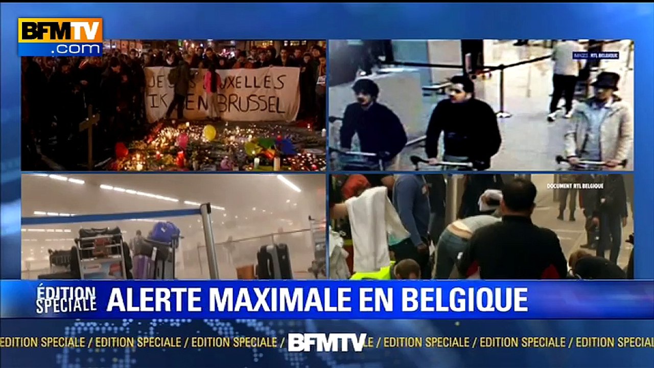 Bruxelles: une minute de silence observée devant l'Hôtel de ville de Paris