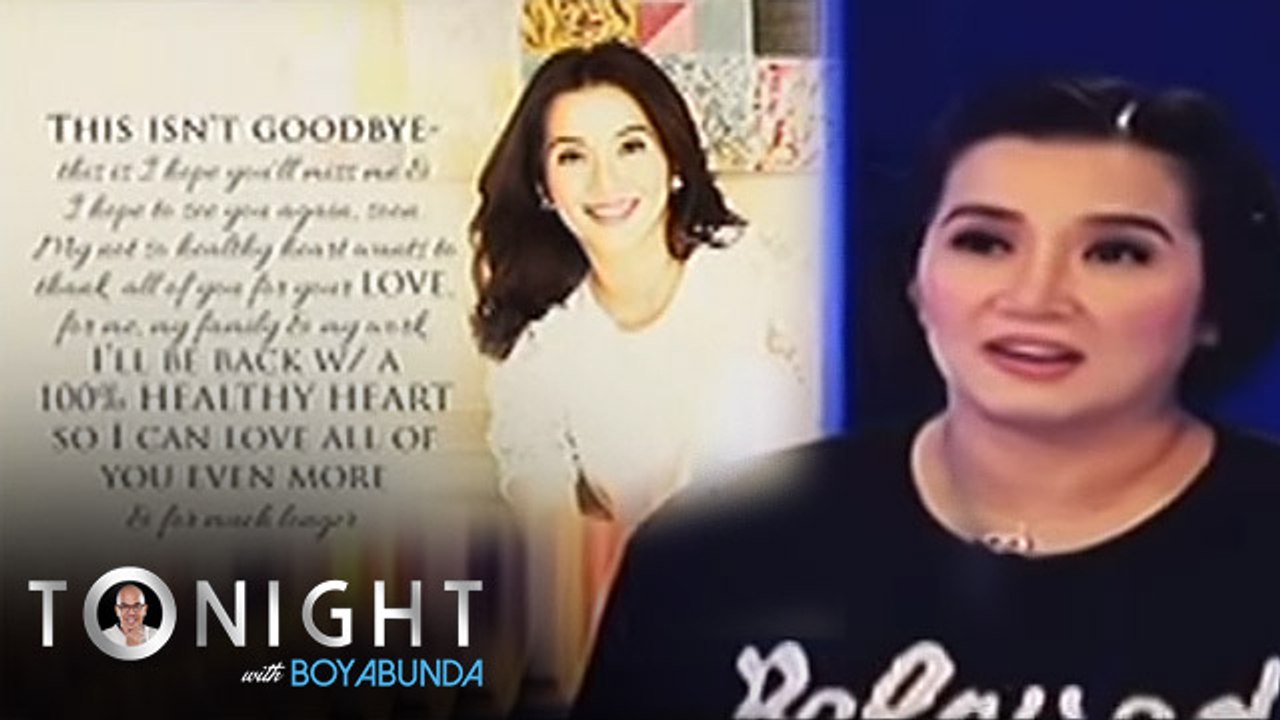 TWBA: Why is Kris Aquino resting?