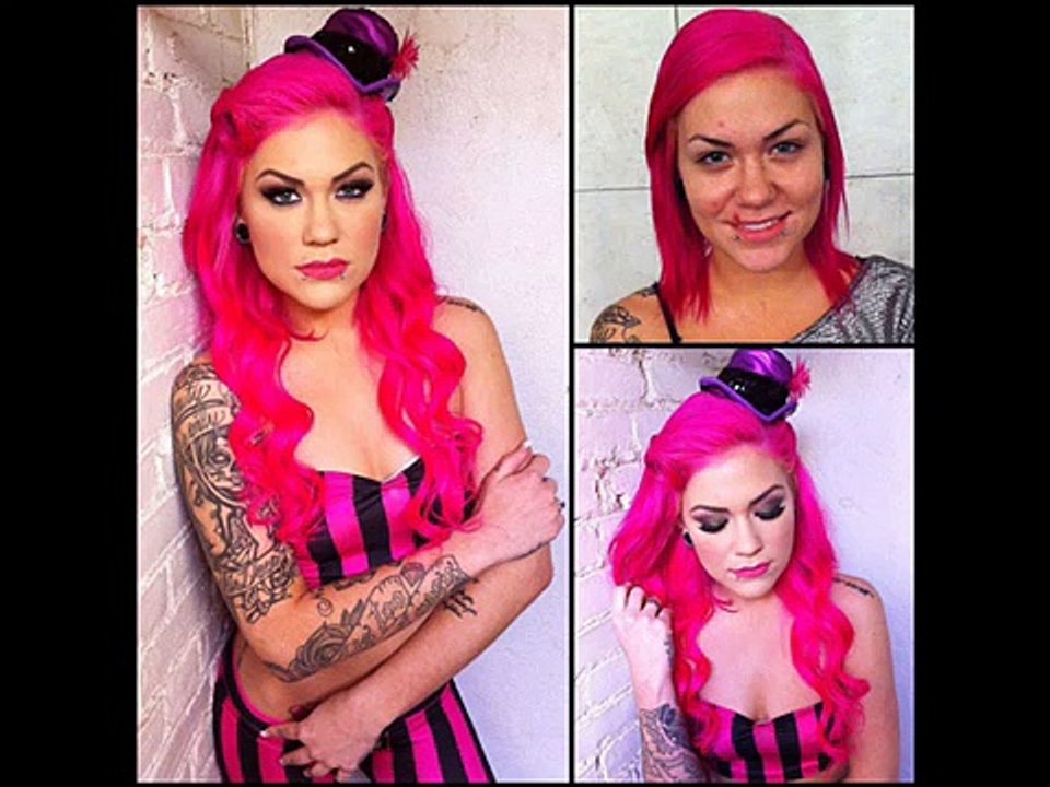Porno-Stars Vor und Nach dem Make-up Makeover 93 pic