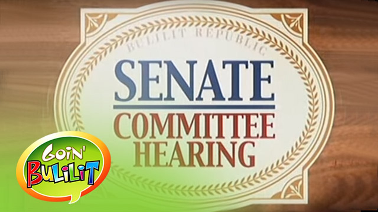 Goin' Bulilit: Senete Committe Hearing