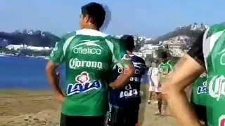 Santos Laguna entrena en Manzanillo