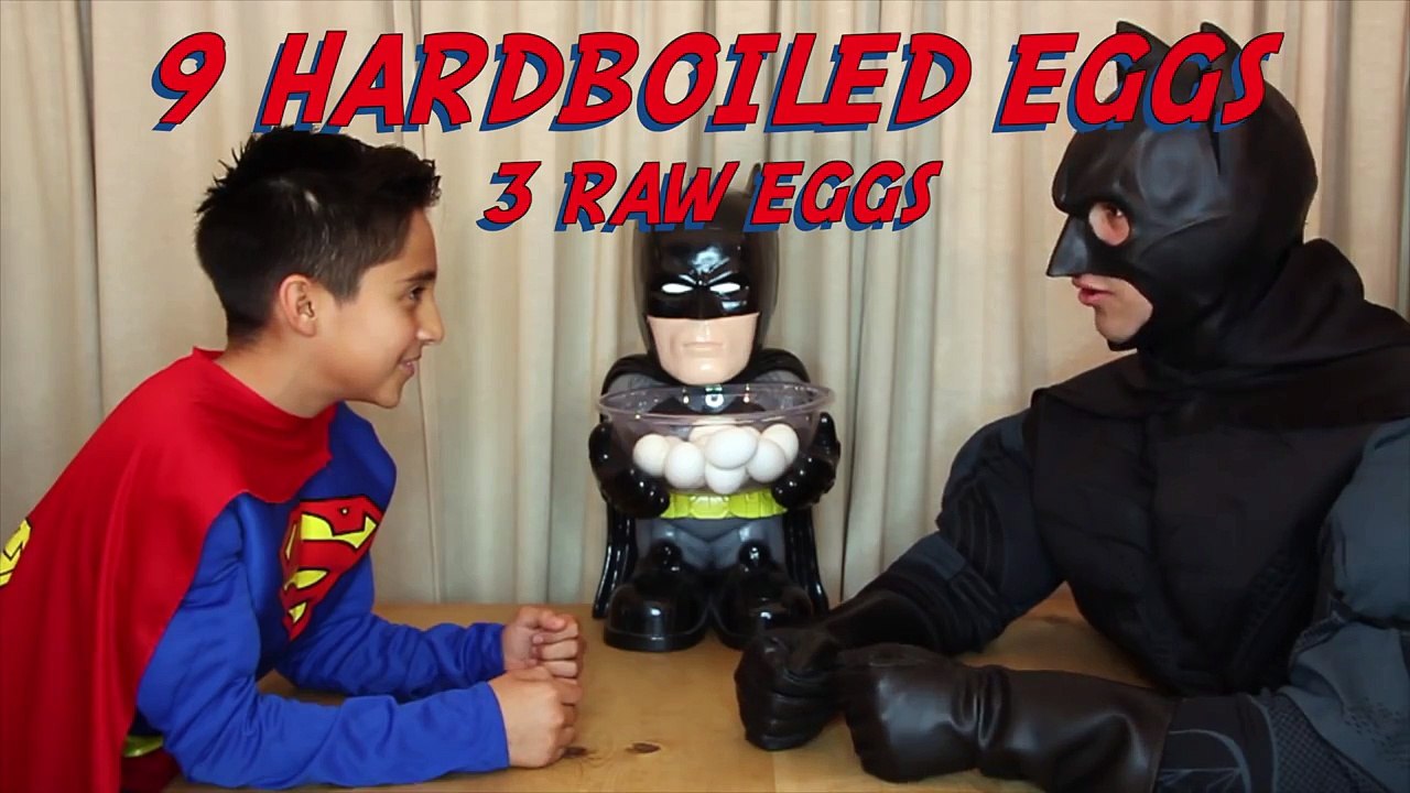 BATMAN VS SUPERMAN DAWN OF JUSTICE TOYS EPIC EGG BATTLE