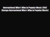 [PDF] International Who's Who in Popular Music 2002 (Europa International Who's Who in Popular