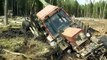 Belarus Mtz 82 stuck in deep mud, extreme mud conditions, saving with 1025