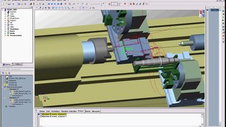 NCSIMUL Video LATHE Multi Turrets