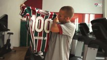 Marcos Junior comemora marca de 100 jogos pelo Fluminense