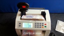Contadora de Billetes Bank Note Detecta Falsos (IDEAL BANCOS)