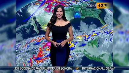 Susana Almeida Pronostico del Tiempo 22 de Marzo de 2016