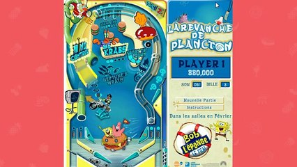 Bob L'éponge : Le film - Pinball pour enfants