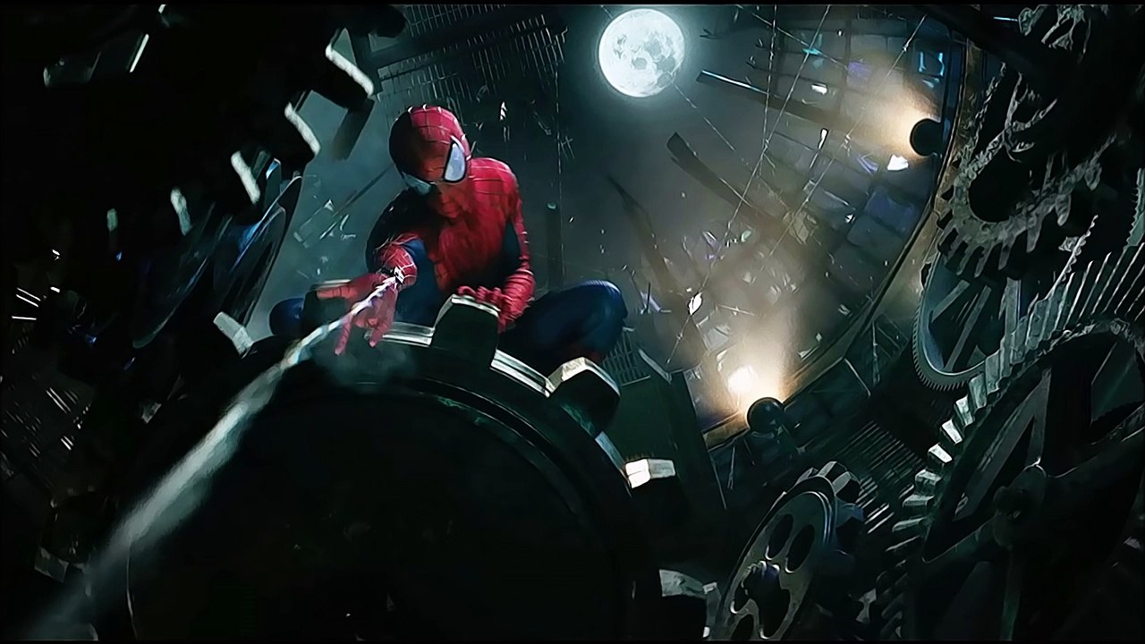 The Amazing Spider Man 2 Clock Tower Scene