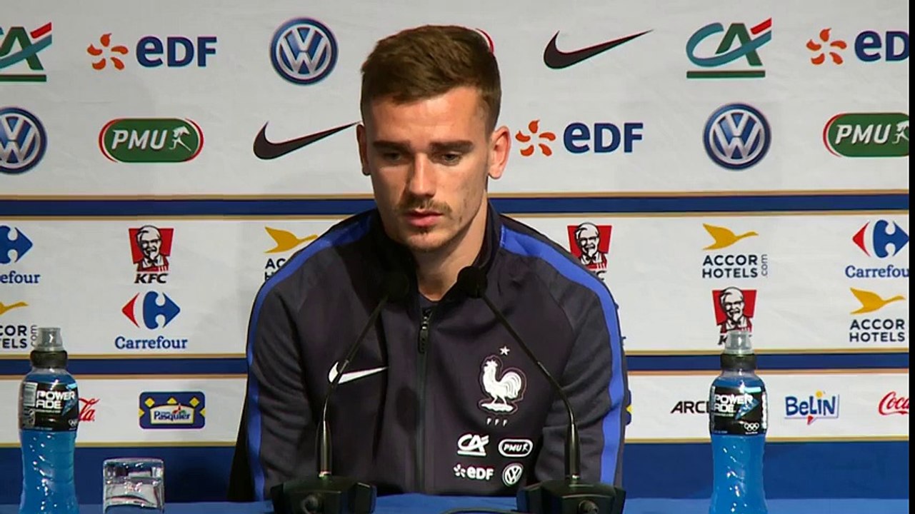 Antoine Griezmann über Brüssel-Anschläge | Niederlande - Frankreich