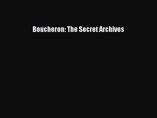 Download Boucheron: The Secret Archives  EBook