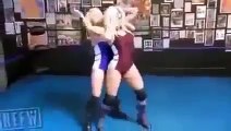 Female Wrestling Barbi Hayden vs Jewells Malone