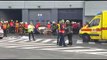 Emergency Responders Treat Victims at Zaventem Airport