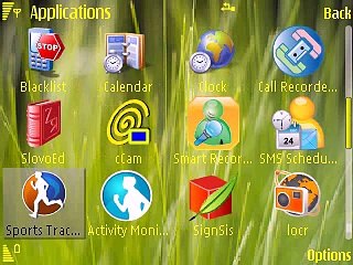 Menu Nokia N95