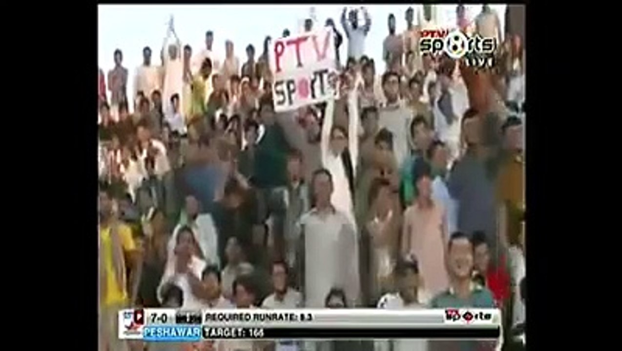Muhammad Irfan picked up 4 wickets for 16 against Peshawar - Haier National T20 Cup 2015