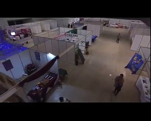 Gran Expo Canacintra 2015 Demostracion de Drones parte 1