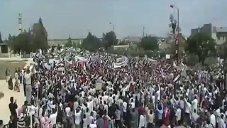 Syria Talbise  27.05.2011 huge demonstration تلبيسة  حشود كبيرة.