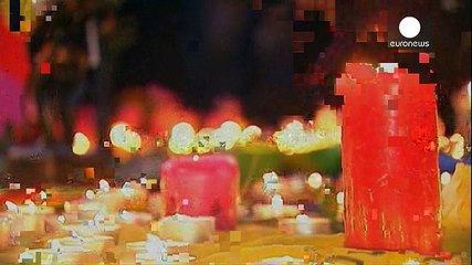 Candlelight vigil in Brussels after Tuesday's terror attacks