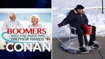 Boomers With Too Much Time On Their Hands: Hovercraft Edition - CONAN on TBS