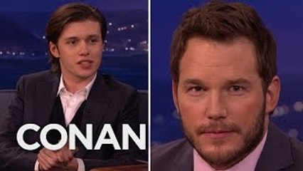 Nick Robinson Got Acting Tips From Chris Pratt - CONAN on TBS