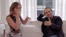 Emma Watson & Lin-Manuel Miranda BEATBOX For Gender Equality