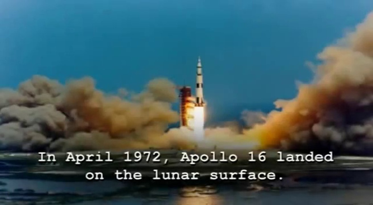 Farting on the Moon - Apollo 16