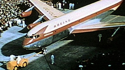 Boeing 707 Barrel Roll - Pilot Tex Johnston Performs Roll In Dash-80 Prototype Aircraft In 1955