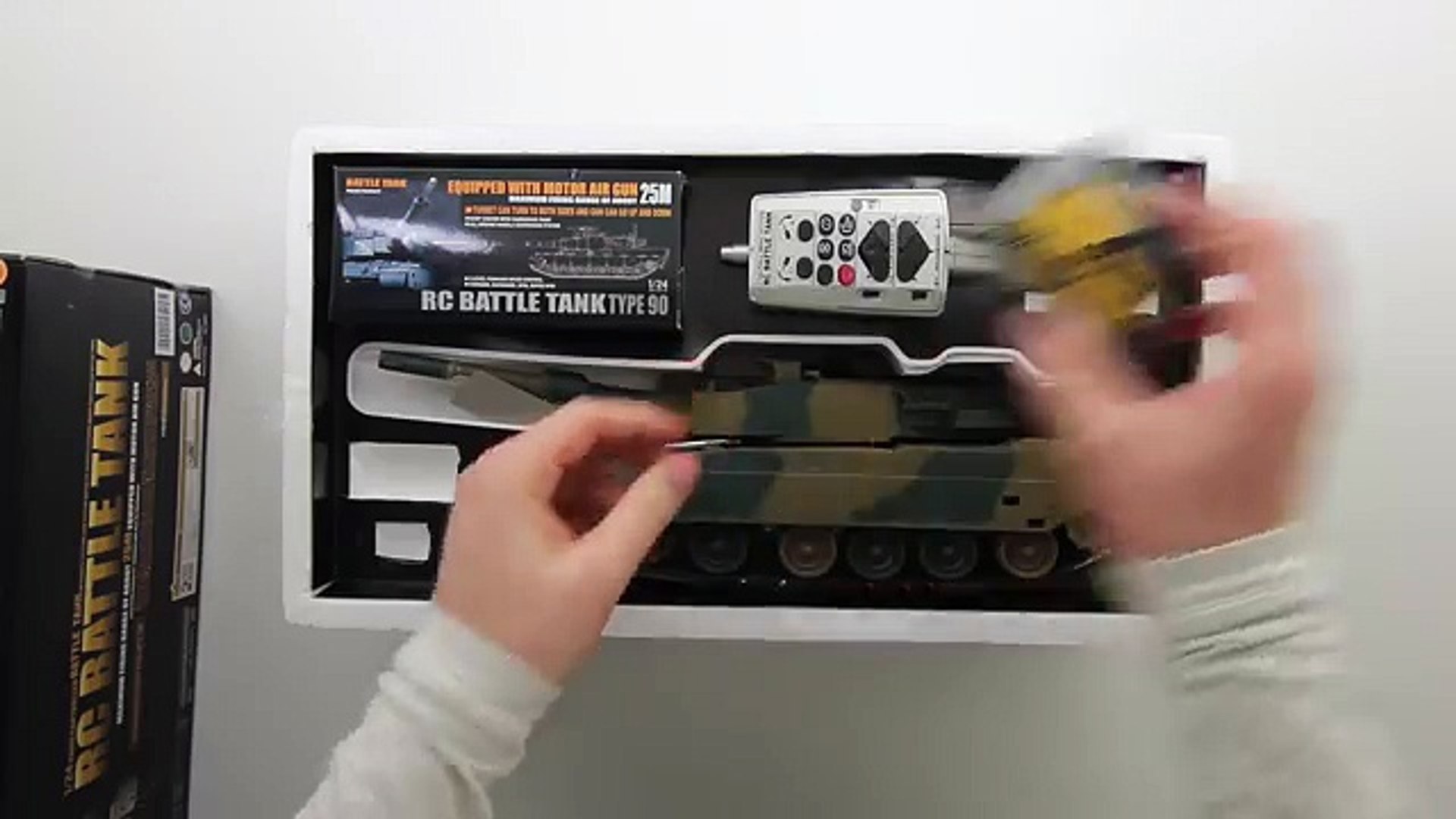 rc battle tank type 90