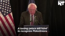 Bernie Sanders Discusses Israeli-Palestinian Relations