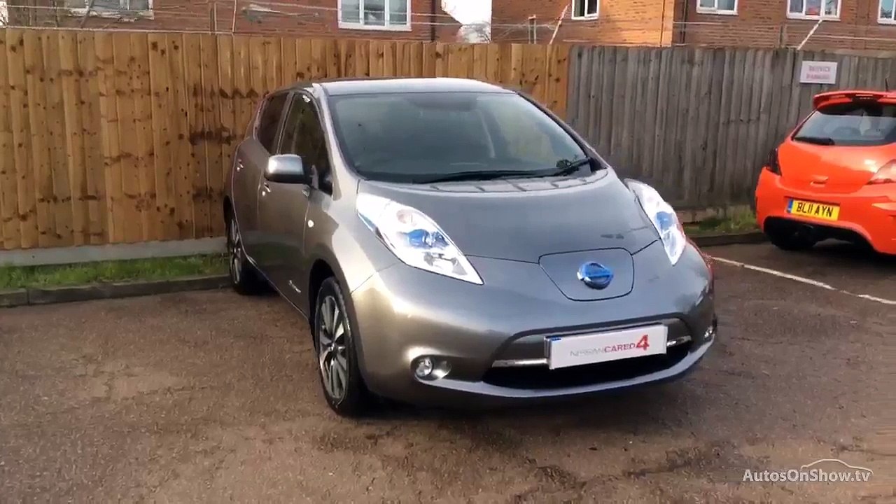 NISSAN LEAF TEKNA GREY 2015