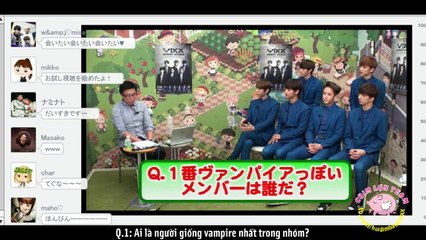 [Vietsub] 140822 Ameba Studio - VIXX (Part 1)