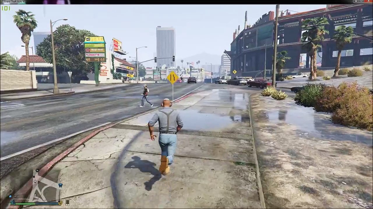 GTA5: backflip hammer time