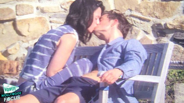 Katy Perry Kissing Orlando Bloom at the San Ysidro Ranch in Santa Barbara