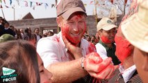 Prince Harry Holi Festival Celebrations in Nepal